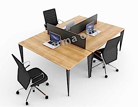 EXEN ÜÇLÜ ÇALIŞMA MASASI