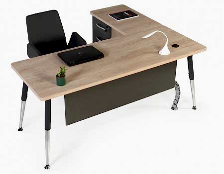 BOOMERANG L OFİS ÇALIŞMA MASASI