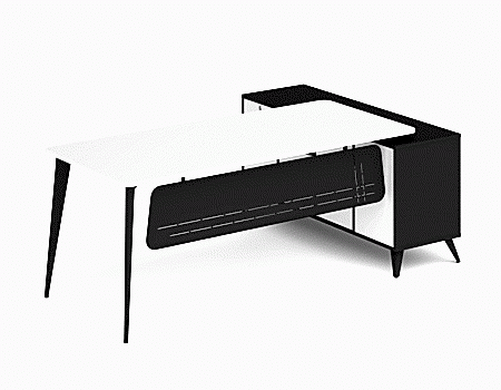 RİTİM ETEJERLİ OFİS MASASI